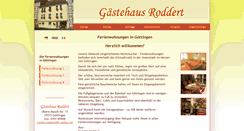 Desktop Screenshot of goettingen-ferienwohnungen.de